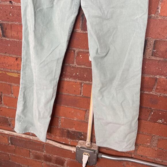 J. Crew Vintage Slim Straight Corduroy Pant in Dusty Shale sz 28 Mint Green - Picture 16 of 16